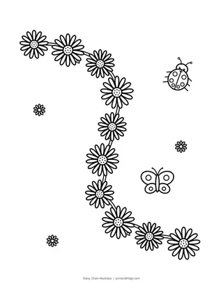 Daisy Chain Necklace