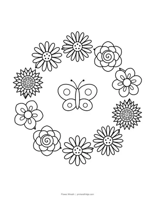 Flower Wreath