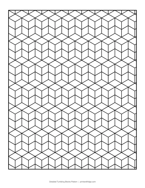 Geometric Pattern Coloring Pages