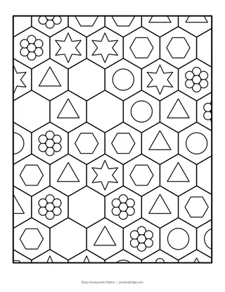 Easy Honeycomb Pattern