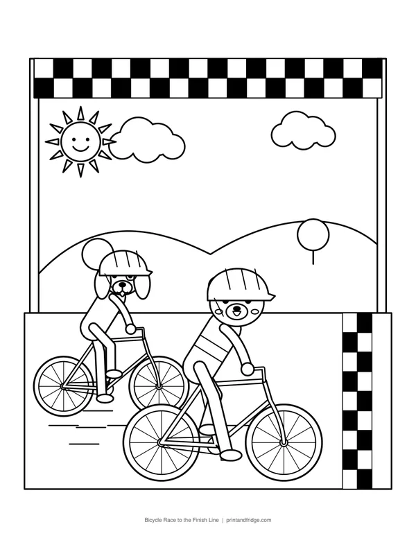 Sports Coloring Pages