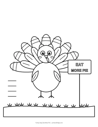 Turkey Says Eat More Pie