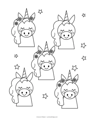 Unicorns Pattern
