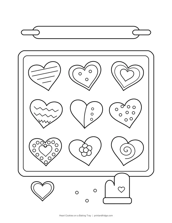 Valentine's Day Coloring Pages